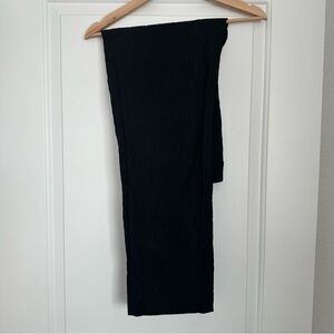 Chico's Textured Elegant Black Crop Pants